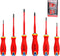 HAUTMEC 1000V VDE Insulated Screwdriver Set 6Piece Electrician Screwdriver Set with Forged S2 Shanks, Magnetic Tips, Tri-Material Cushion Grip, Pr...