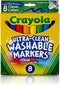 Crayola 8ct Washable Markers Fine...