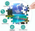 500 Pieces Puzzles for Adult Jigsaw Puzzle 500 Piece Puzzle Children Elderly Puzzle Mountain Forest Lake Puzzle Gift for Mom Dad Family Friend Fam...