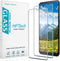 HPTech 2-Pack Tempered Glass For LG K51, Reflect, Q51 Screen Protector, Easy to Install, 9H Hardness, Bubble Free...