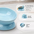 Elevated Cat Bowl, Ceramic Tilted Cat Food Bowl, Anti Vomiting, Stress Free on Neck and Spine, Spill-Proof, Anti-Tipping, Dishwasher Safe, Raised ...