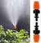 50pcs Garden Irrigation Micro Flow Dripper Head, Micro Spray Adjustable Flow Irrigation Drippers, Sprinklers Emitter System Adjustable Micro Drip ...