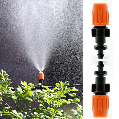 MOIAK 50 Pcs Garden Irrigation Micro Flow Dripper,Sprinklers Emitter System Adjustable Micro Drip Head for Watering System(50Pcs) (15554869582755)...