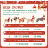 Dogs Christmas Collar, Red Plaid Snowflake-Themed Christmas Cute Dog Collars, Adjustable Puppy Dog Collar for Small Dogs, Pet Decorative Collar (C...