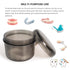 2023 Upgraded Large Denture Bath Box Cup No-Leak Denture case Retainer Cleaning Box Complete Clean Care for Dentures Clear Braces Mouth Guard Nigh...