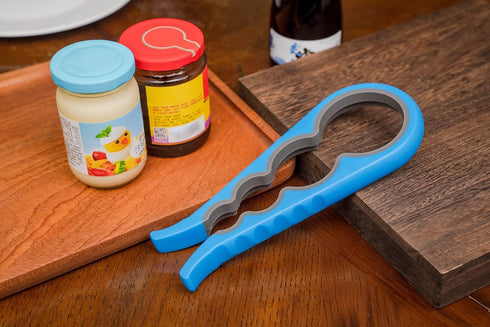 Bloss Anti-skid Jar Opener Jar Lid Remover Rubber Can Opener Kitchen Grippers To Remove Stubborn Lids, Caps and Bottles Great Kitchen Gadgets For ...