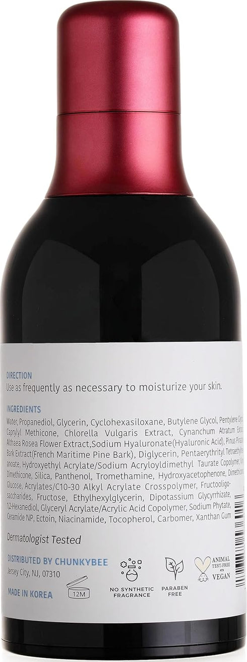 Decollage Hydrating Water Gel Travel Size Moisturizer 1.7 fl oz for Smooth and Glowing Skin with Hyaluronic Acid, Ceramide NP Fragrance Free, Oil ...