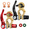 2 PCS Battery Terminals, Battery Terminal Connectors, Quick Release Battery Terminal, Car Battery Terminal...