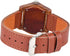 AIMES Womens Wooden Watch with Leather Strap Quartz Analog Red Bamboo Wooden Watches for Women Unique Lightweight Handmade Wood Wrist Watch...
