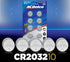 Powermax ACDelco CR2032 3V Lithium Coin Cell Battery, Watch and Electronics Button Batteries, Silver, 10 Count...