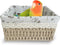 Bird Nest Bed for Cage, Small Medium Bird Cage Accessories for Parakeets Conure, Budgie, Parrot, Cockatiel, Lovebird, Canary, Finch (S,7.1''*4.7''...