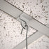 STORE FIXTURES DIRECT Extra Heavy Duty White Aluminum Drop Ceiling Hooks, One Piece Ceiling Grid Clips - 5 Pack...