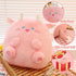Dragon Stuffed Animal Plush Toy - Chubby & Adorable Plushie Bolster Doll for Kids - Accompanied Sleeping Ragdoll for Children (Pink,Small-11 inch)...