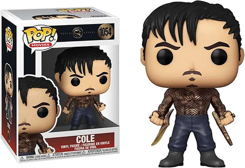 Funko POP Movies: Mortal Kombat - Cole Young Vinyl Figure, Multicolor, Standard...