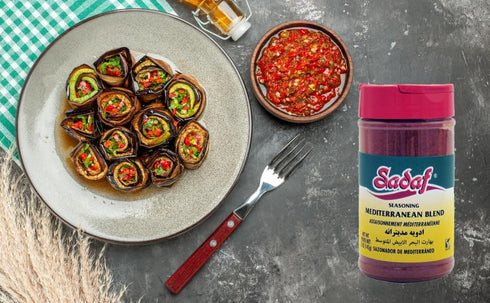 Sadaf Mediterranean Seasoning - Mediterranean Blend Seasoning for Vegetables, Meat Or Marinades - Mediterranean Spices for Cooking - Kosher - Vege...