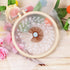 Full Range of Embroidery Starter Kit with Pattern, Cross Stitch Kit Including Clear Organza Stamped Embroidery Fabric with Pattern,Plastic Embroid...