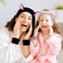 6 Pcs Spa Headband Face Wash Headband and Wristband Set, Cute Make Up Cat Ears Headband Plush Animal Makeup Skincare Headbands with Face Washing W...