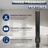 5/8"-11 Male Thread to SDS Max Shank Core Drill Bit Adapter | Premium Hardened Steel Converter for Concrete Core Bit | Convenient Coring Drill | S...