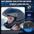 Motorcycle Helmet Speakers High Battery Life Helmet Headphone IPX6 Automatic Answer/Call Music Control/Intelligent Noise/Wake up Siri, 2 Different...