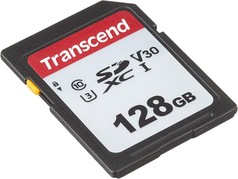 Transcend TS128GSDC300S-E 128GB UHS-I U3 SD Memory Card...