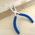 Mini Needle Nose Pliers 5"-5 Pack KAIHAOWIN Small Long Nose Pliers with Wire Cutters, Spring Loaded Thin Needle Nose Pliers, Precision Pliers Set ...
