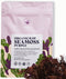 HAPPY FOX Organic Sea Moss Raw Purple - Makes 75oz of Seamoss Gel Rich in Phytonutrients & Minerals, Certified Non-GMO, Wildcrafted, Superfood - 1...