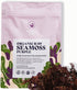 HAPPY FOX Organic Sea Moss Raw Purple - Makes 75oz of Seamoss Gel Rich in Phytonutrients & Minerals, Certified Non-GMO, Wildcrafted, Superfood - 1...