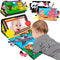 Baby Toys 0-6 Months - Tummy Time Mirror Toys with Cloth Books & Teethers - Montessori Infant Toys for Babies 0 3 6 9 Months - High Contrast Newbo...