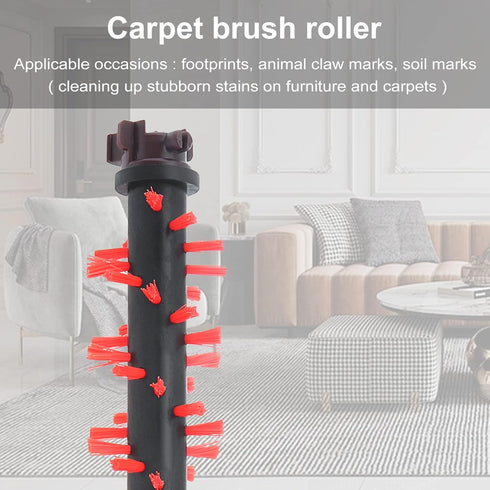 Area Rug Brush Roll, Vacuum Cleaner Carpet Brush Roll Brush Fit for Bissell Crosswave 1866/1785, Compare to Part # 1608017, Pack of 4...