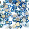 AQUAMARINE (202) lake blue Swarovski NEW 2088 XIRIUS Rose 20ss 5mm flatback No-Hotfix rhinestones ss20 144 pcs (1 gross)...