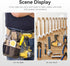 Belt Clips for Dewalt, 6pcs 304 Stainless SteelDrill Tool Clips Hook Kit with Screws for Dewalt N268241 Fit for 20V Power Tools DCD980 DCD985 DCD9...