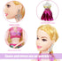 Mermaid Princess Doll with Little Mermaid and Seahorse Playset, Blonde Hair Mermaid Dolls Toys with Accessories, Best Birthday Gifts for Girls 3-7...