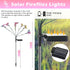 Garden Solar Light Outdoor Decorative, Swaying Butterfly Light, Swaying in The Wind, Solar Outdoor Lights, Yard Patio Pathway Decoration(2 Pack)...