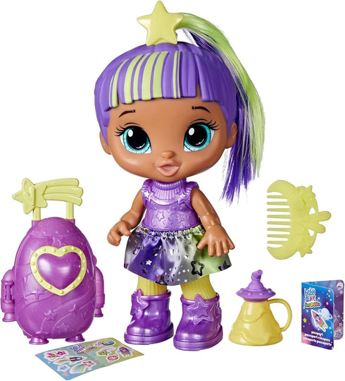 Baby Alive Star Besties Doll, Lovely Luna, 8-inch Space-Themed Doll for 3 Year Old Girls and Boys and Up, Accessories...