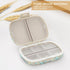 Soleebee Portable 8 Compartments Daily Pill Organizer, Bling Crystal Diamond Pill Box, Small Travel Pill Case, Pill Dispenser, Medicine Container ...