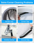 CODOGOY Crevice Cleaning Brush 3 Pack Multifunctional Gap Cleaning Brush Tool Bathroom Gap Brush Grout Cleaner Brush Hard Bristle Crevice Black Cl...