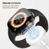 2 Pack TPU case for Apple Watch Series Ultra 49mm with Screen Protector, Soft TPU Shockproof Waterproof Protective Case for iwatch Ultra 49 mm...