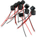 Maxmoral 10pcs DC 12V 85dB Active Buzzer Mini Electronic Buzzers Wired Connector...