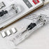 Push Stapler Clamp Stapler?Clam Clip dispensers Push StaplerSuitable for Offices, Schools, and Homes?Reusable Portable Handheld Clam...