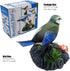 Tipmant Cute Electronic Birds Toys Pets Simulation Realistic Move Chirp Electric Office Home Desk Decor Decoration Kids Birthday Gifts (Blue & Yel...