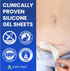 AWD Silicone Scar Sheets for Scar Removal - Extra Thick 0.5mm Silicone Scar Tape for Surgical Scars, C Section, Keloid - Silicone Skin Patches Ext...