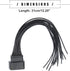 Motoforti Headlight Connector Pigtail, for Jeep Grand Cherokee 2014-2018, Plastic, Black, 2Pcs...