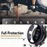 5-Pack Screen Protector with Tempered Glass Compatible with Garmin Venu 2 / Garmin vivoactive 4 Smartwatch, Hard PC Bumper Case Ultra-Thin Scratch...