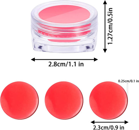 FEBSNOW 45Pcs Diamond Art Painting Wax 15 Pack Wax for Diamond Art Painting with Storage Box Full of Red Glue Clay Embroidery Accessories for Adul...