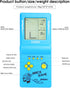 3.5-inch Large Screen Retro Brick Game Console for The 80s/90s Building Block Game Racing/Tank Game Built-in 23 Classic Games Nostalgic Puzzle Chi...