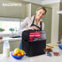 BAGSPRITE Stand Mixer Cover with Appliance Sliders Base Compatible with KitchenAid Mixer-Storage Bag for 6/7/8 Quart with Pockets for Kitchen Aid ...