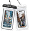 F-color Waterproof Phone Pouch - 2 Pack Phone Waterproof Pouch for iPhone 15 14 Pro Max Galaxy S24 Up to 7.2", IPX8 Waterproof Phone Case with Lan...