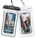 F-color Waterproof Phone Pouch - 2 Pack Phone Waterproof Pouch for iPhone 15 14 Pro Max Galaxy S24 Up to 7.2", IPX8 Waterproof Phone Case with Lan...