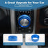 for Durango Gear Shift Knob Cover Trim Ring for Dodge RAM 2013-2017/Durango 2014-2017 Blue Interior Accessories...