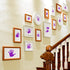 Ink Pad, 5x4'' Washable Non-Toxic Ink Stamp Pad for Baby Footprint Handprint, Purple...